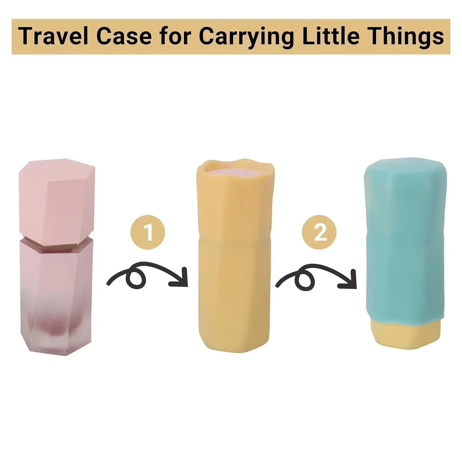 12PCS Silicone Travel Bottle Covers – Leak-Proof Toiletry Protectors for Shampoo, Conditioner & Travel Bottles