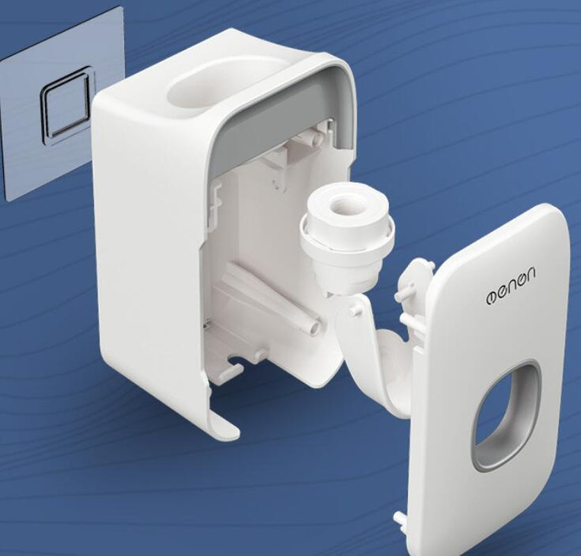 Automatic Toothpaste Dispenser – Wall Mounted Hands-Free Toothpaste Squeezer (No Mess, Easy Install)