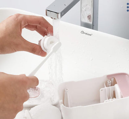 Automatic Toothpaste Dispenser – Wall Mounted Hands-Free Toothpaste Squeezer (No Mess, Easy Install)
