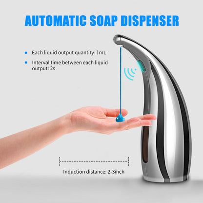 Automatic Touchless Soap Dispenser – Infrared Sensor Foam Dispenser with Adjustable Output (300ml)