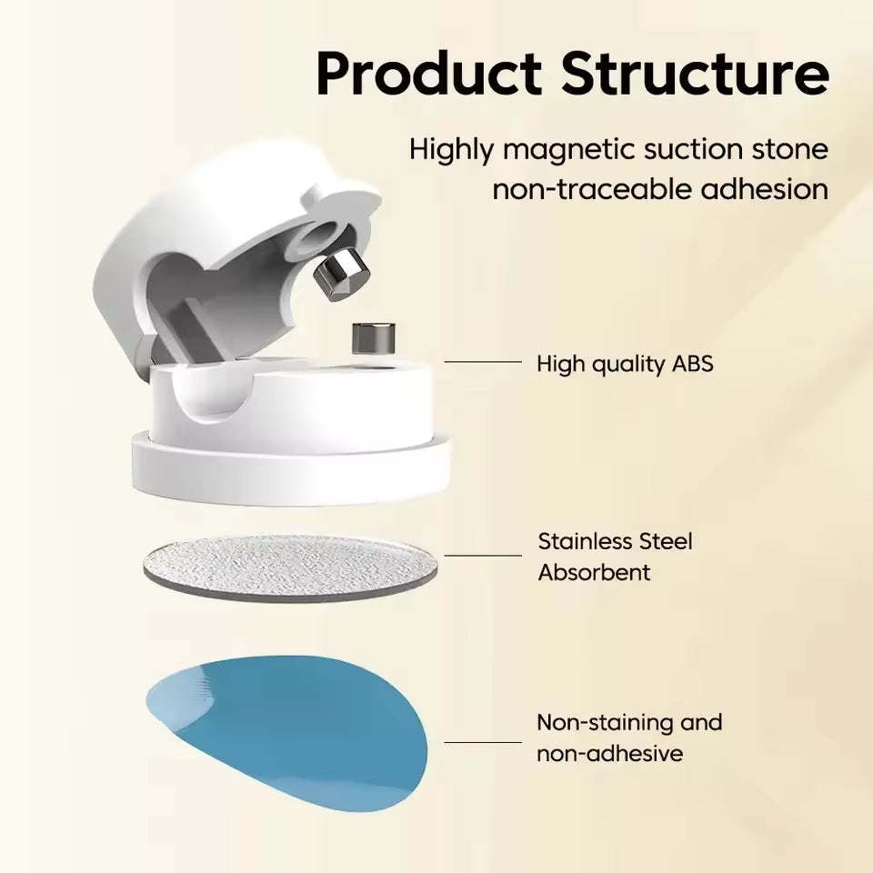 360° Rotatable Magnetic Cable Organizer – Desk Wire Holder for Clean & Tangle-Free Cable Management